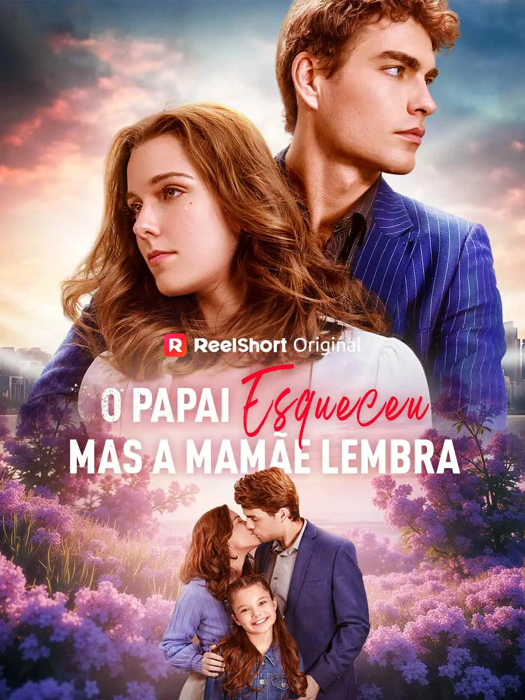 Capa da minissérie O Papai Esqueceu, mas a Mamãe Lembra