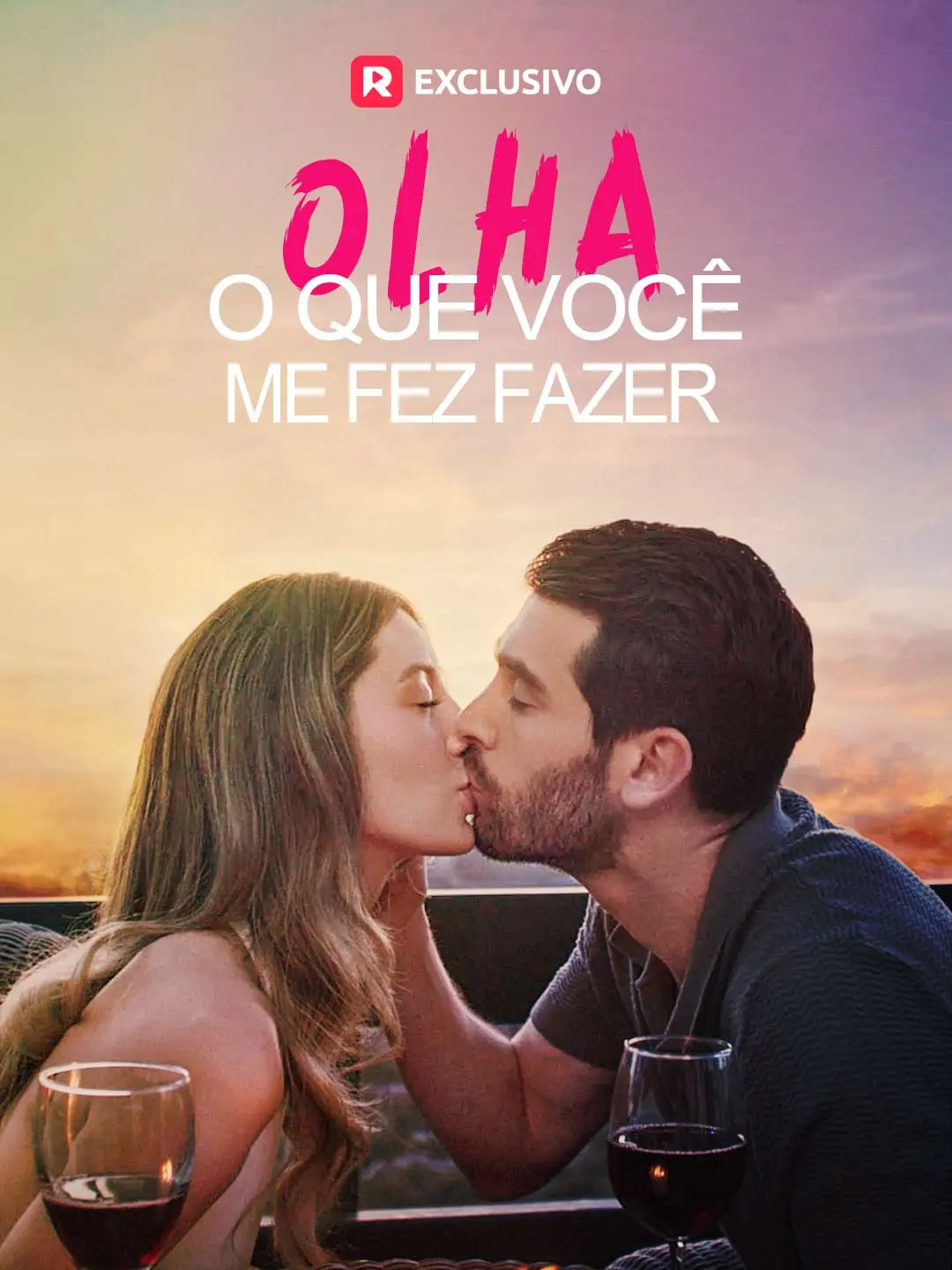 Capa da minissérie Olha o que você me fez fazer