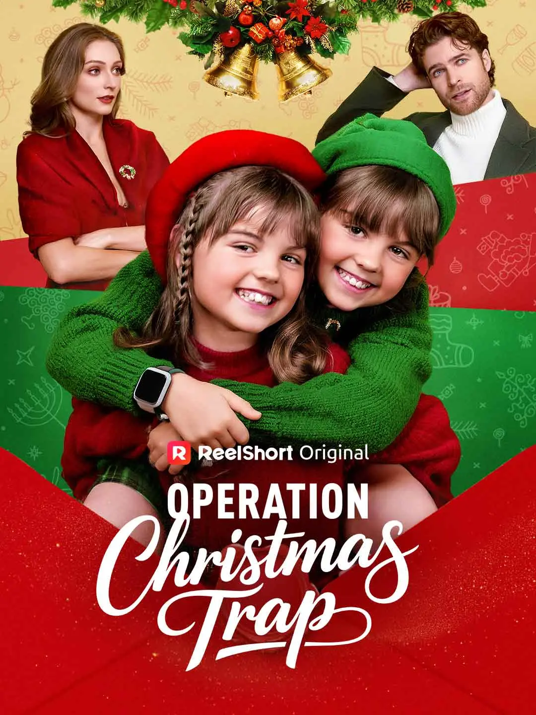 Capa da minissérie Operation Christmas Trap
