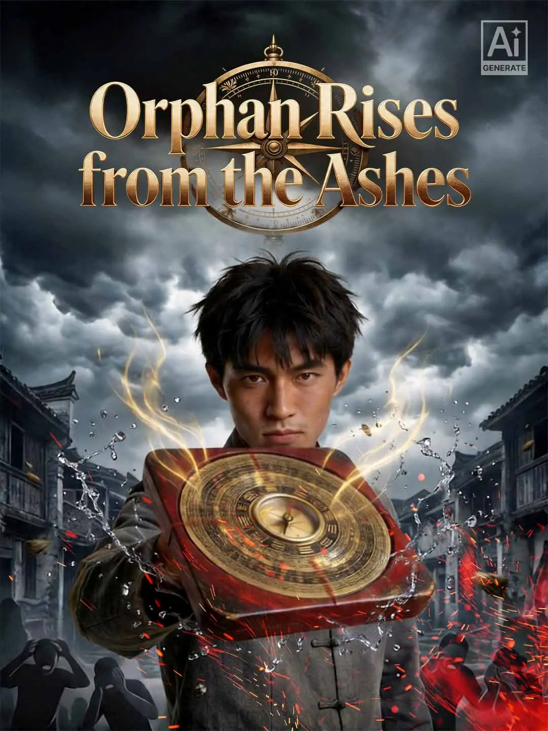Cover of the miniseries Orphan Rises from the Ashes