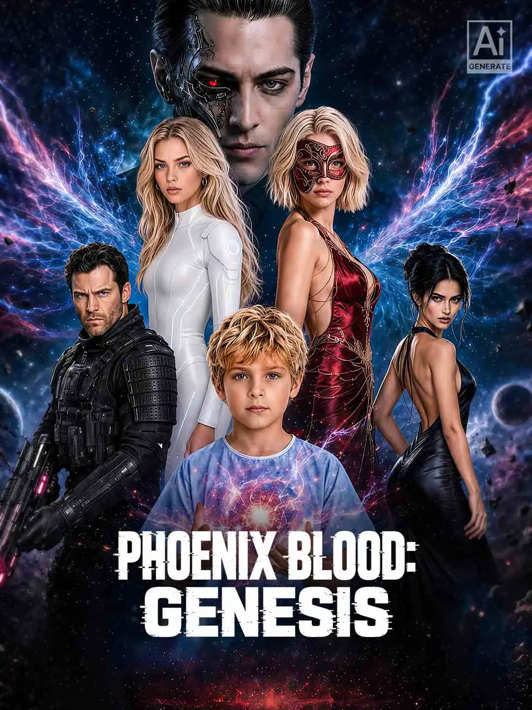 Cover of the miniseries Phoenix Blood: Genesis