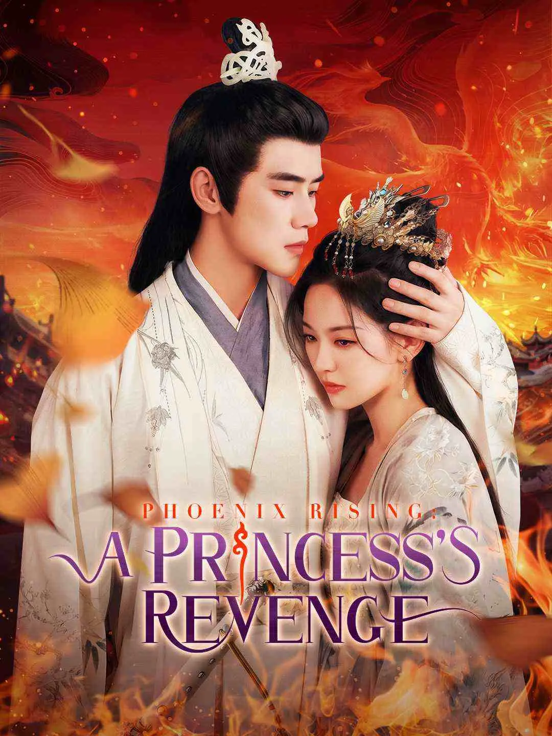 Capa da minissérie Phoenix Rising: A Princess's Revenge