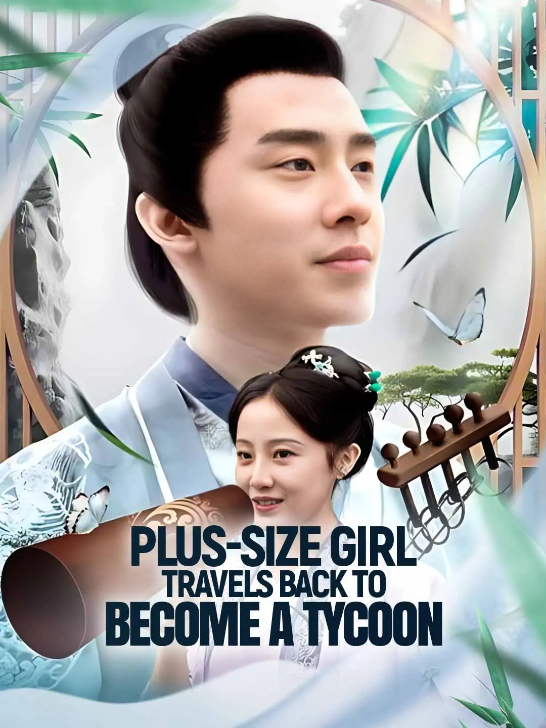 Capa da minissérie Plus-Size Girl Travels Back to Become a Tycoon