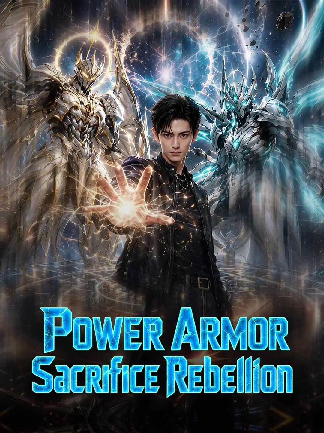 Cover of the miniseries Power Armor Sacrifice Rebellion