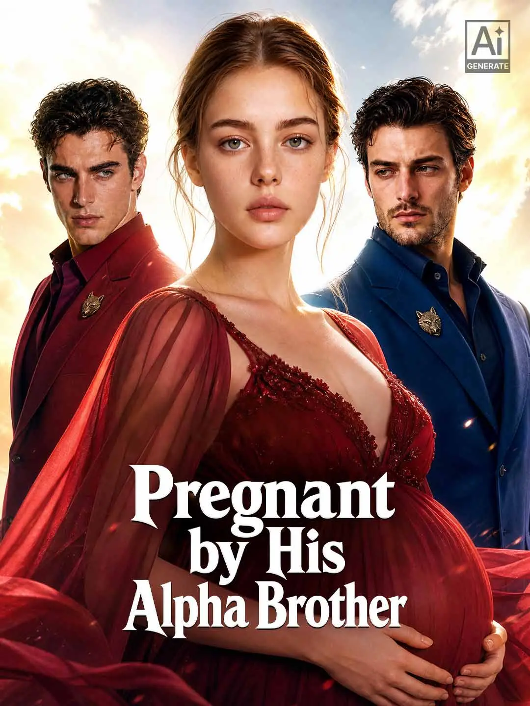 Cover of the miniseries Pregnant by His Alpha Brother