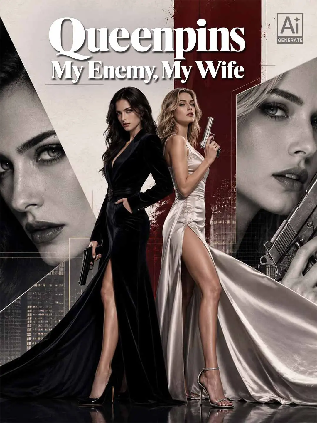 Cover of the miniseries Queenpins- My Enemy, My Wife