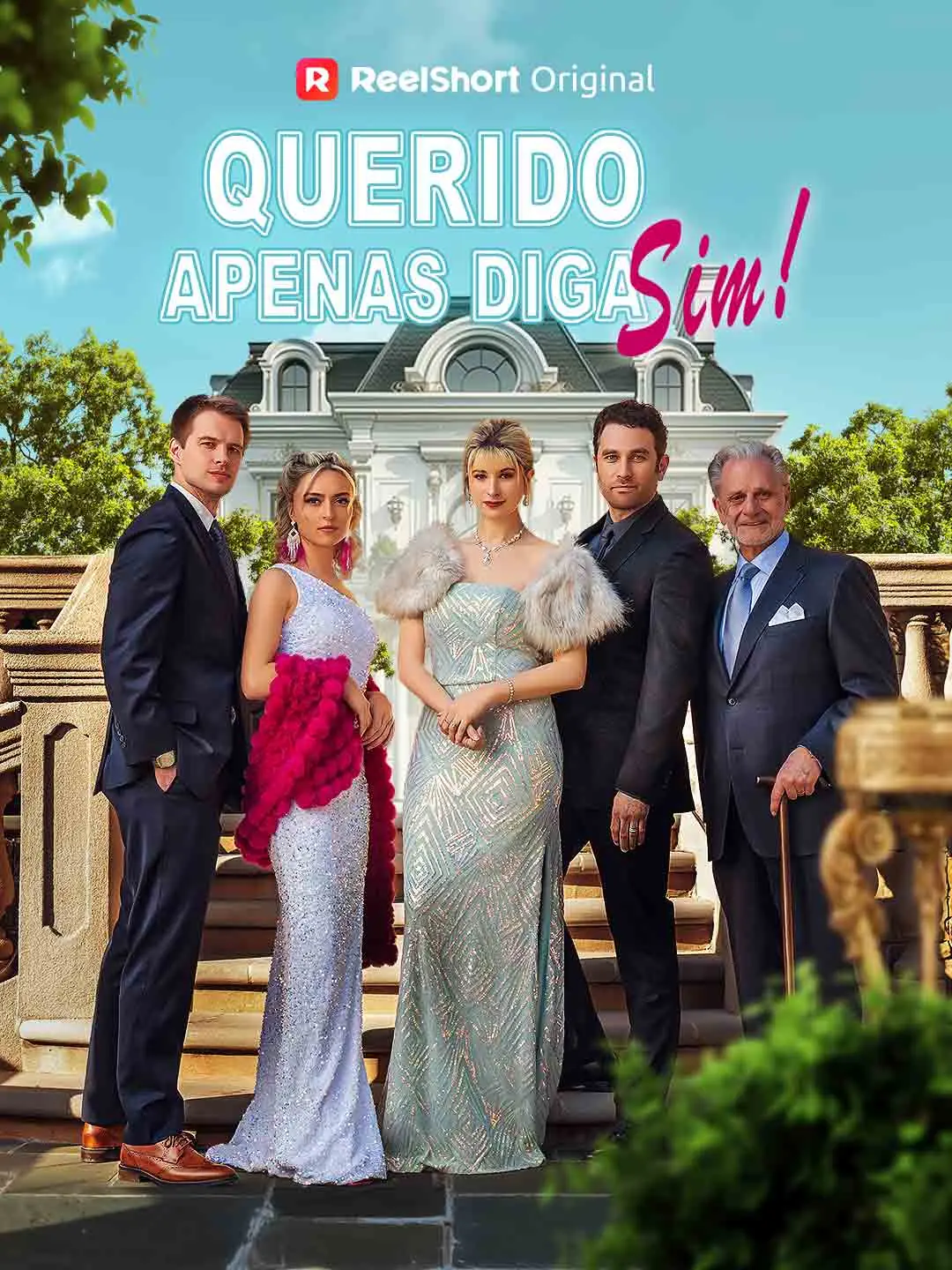 Capa da minissérie Querido, apenas diga sim!