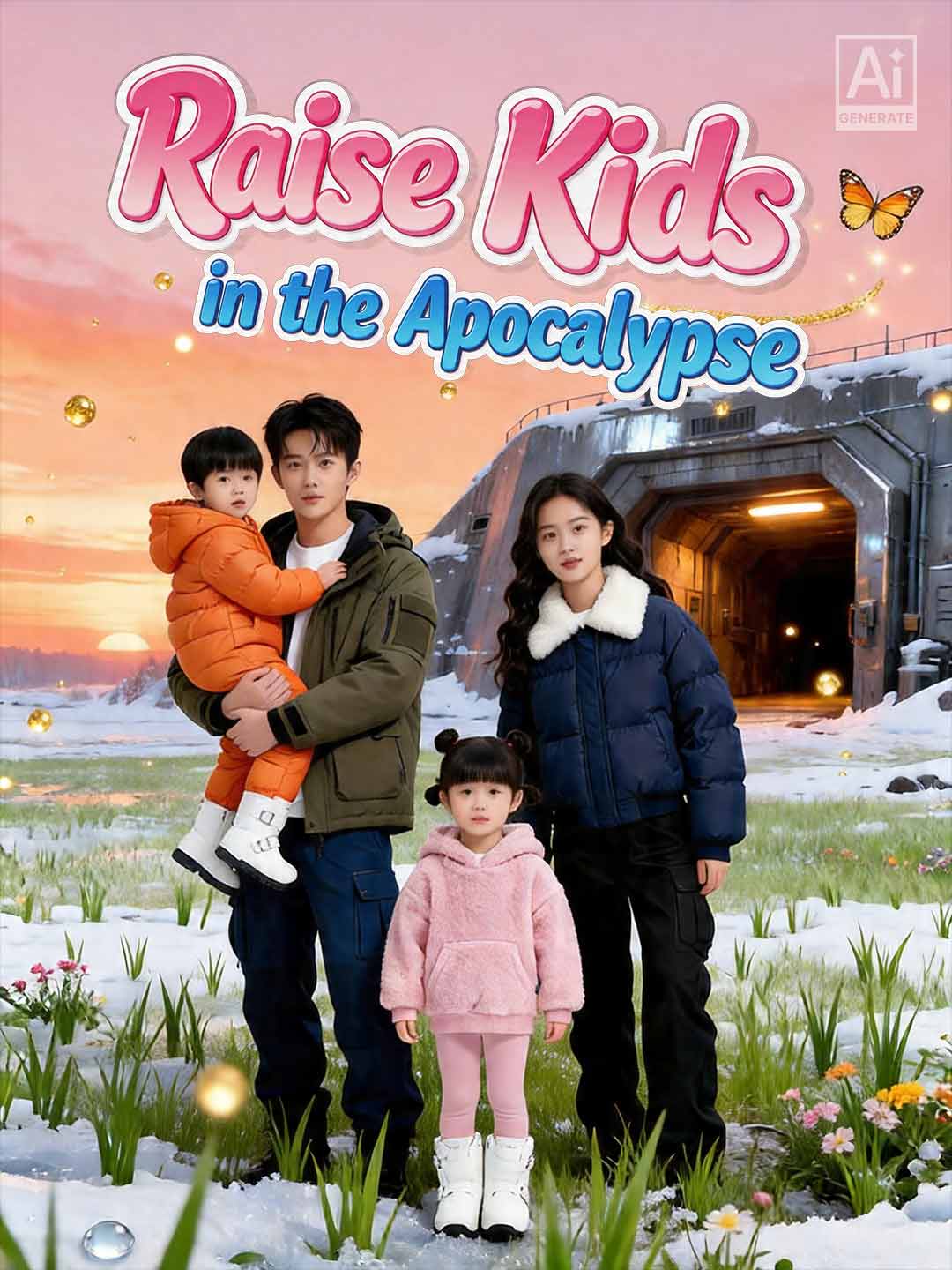 Cover of the miniseries Raise Kids in the Apocalypse