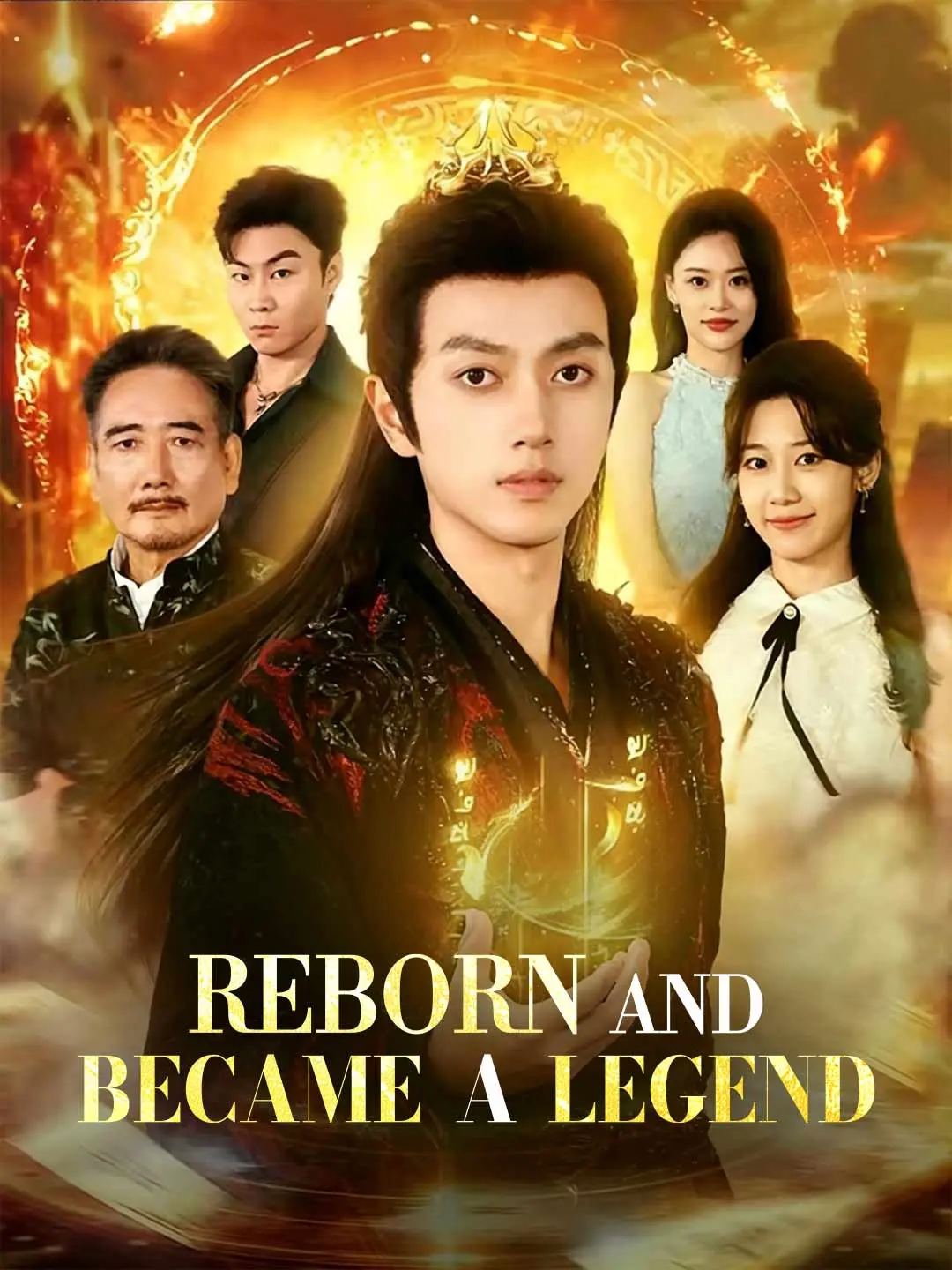 Cover of the miniseries Reborn and Became a Legend