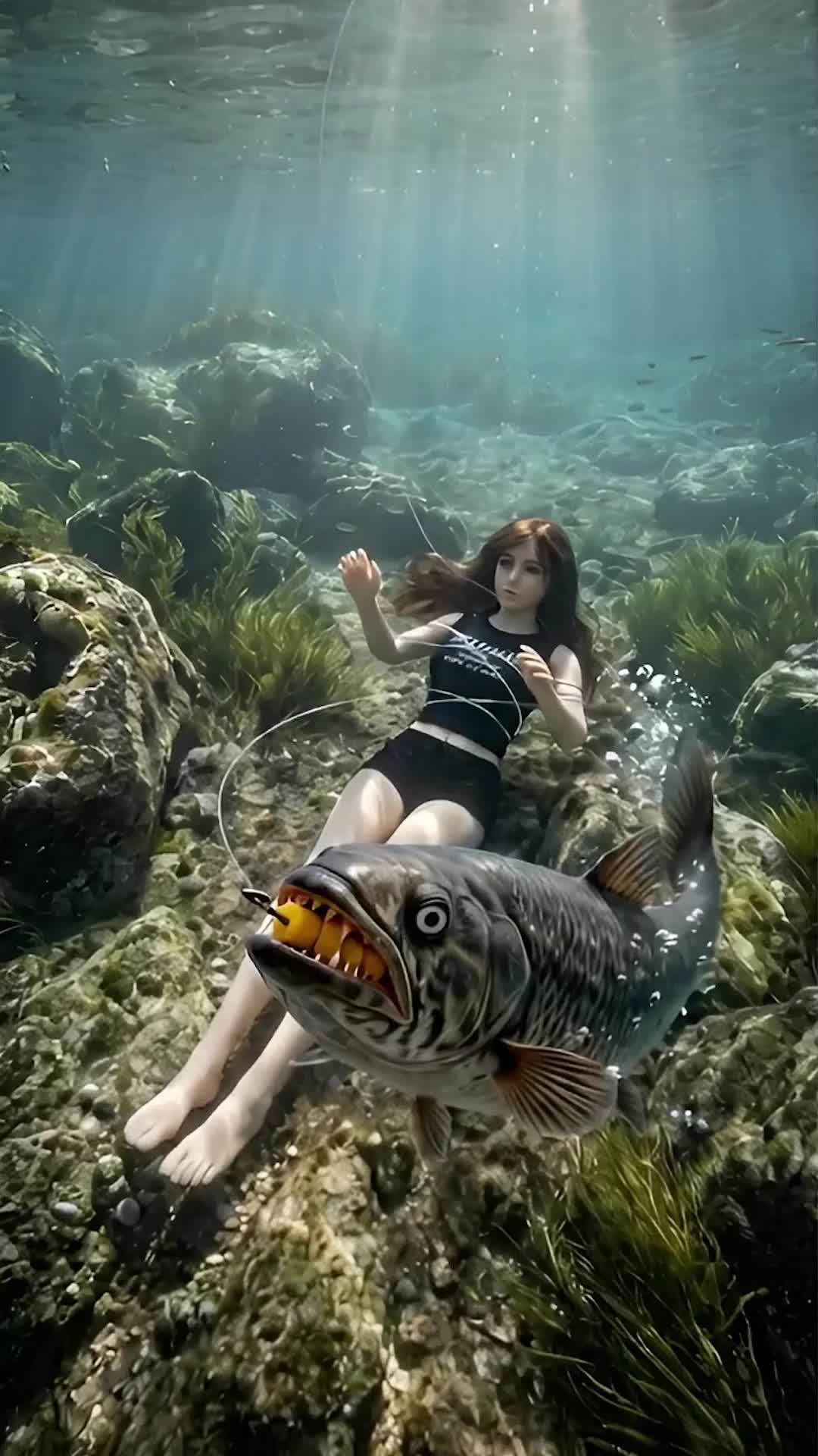 Episode 8 of Reborn as a Fish, I Fought Back