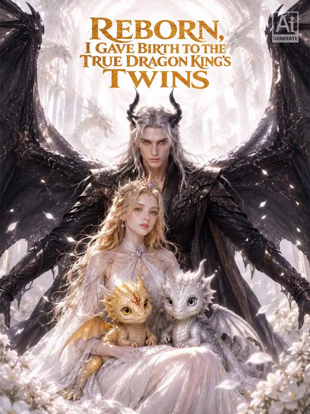 Cover of the miniseries Reborn, I Gave Birth to the True Dragon King's Twins