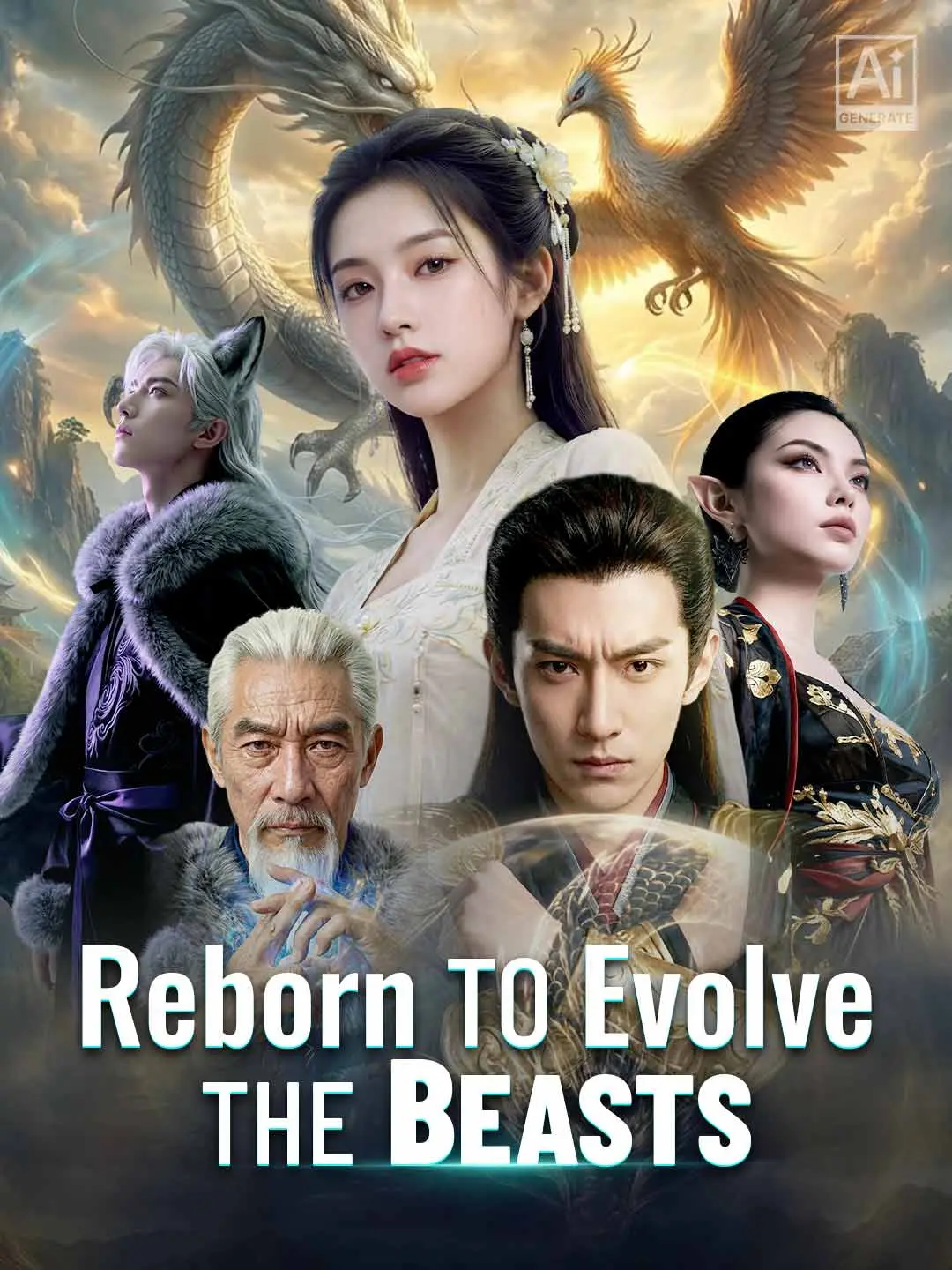 Cover of the miniseries Reborn to Evolve the Beasts