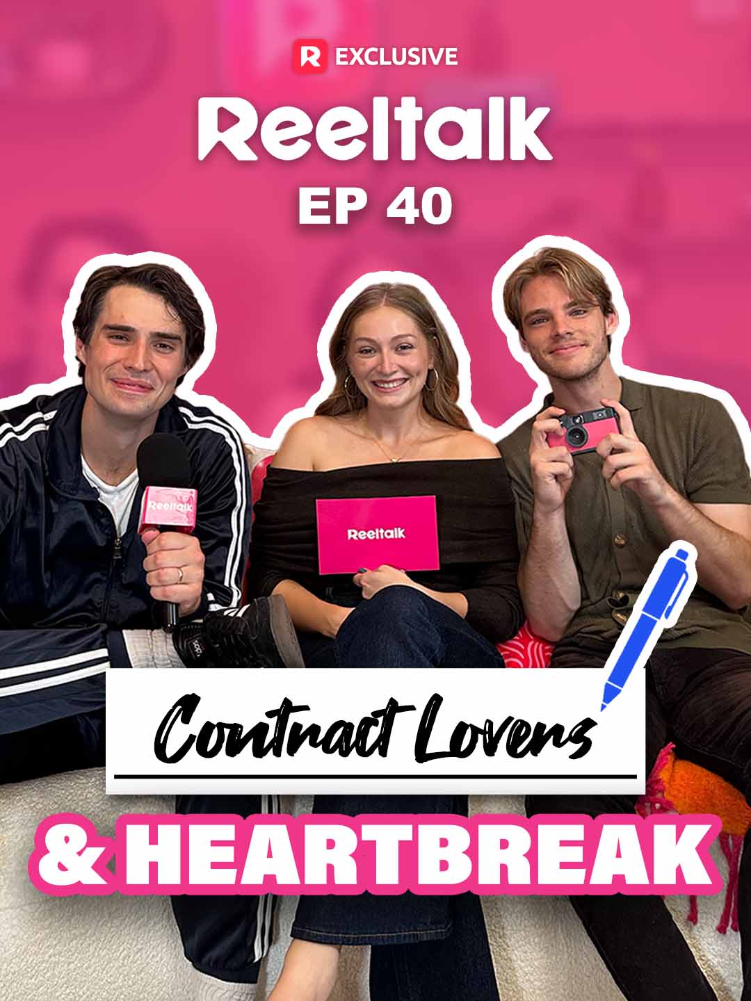 Cover of the miniseries ReelTalk EP 40-Contract Lovers & Heartbreak