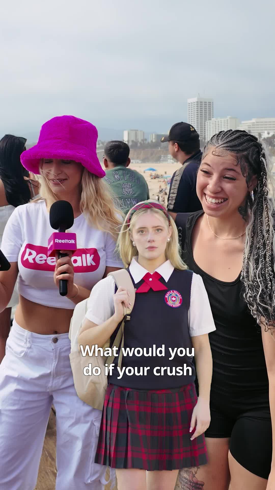 Episode 6 of ReelTalk EP 41-Street Interview at Santa Monica Pier