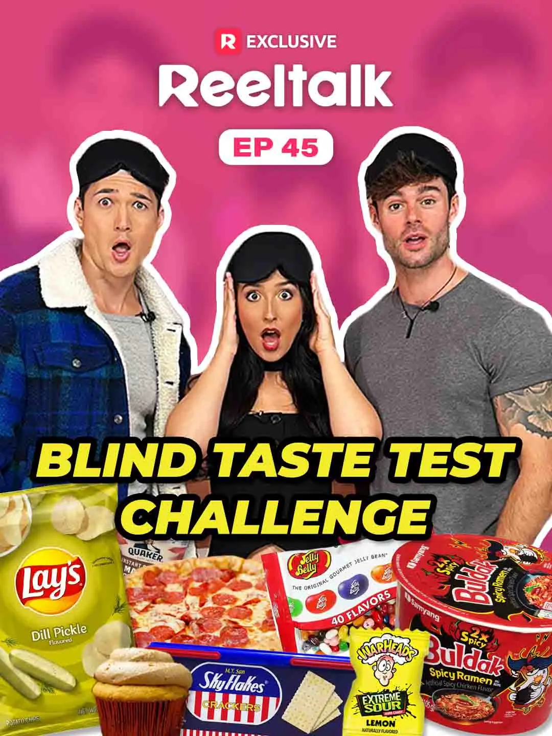 Cover of the miniseries ReelTalk EP 45-Blind Taste Test Challenge