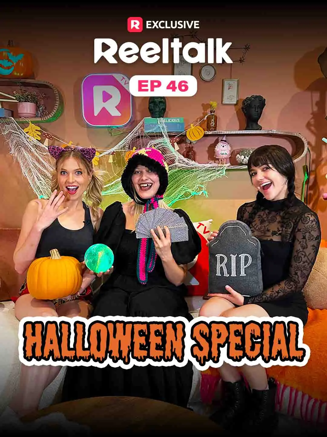 Cover of the miniseries ReelTalk EP 46-Halloween Special: A Ghost on Set!