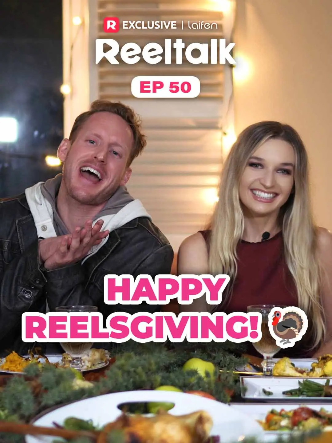 Cover of the miniseries ReelTalk EP 50-Happy Reelsgiving!
