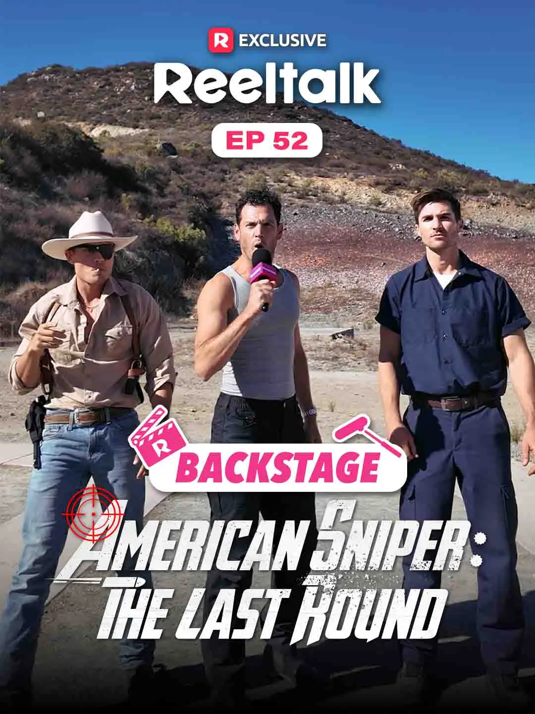 Cover of the miniseries ReelTalk EP 52 -Backstage: American Sniper: The Last Round