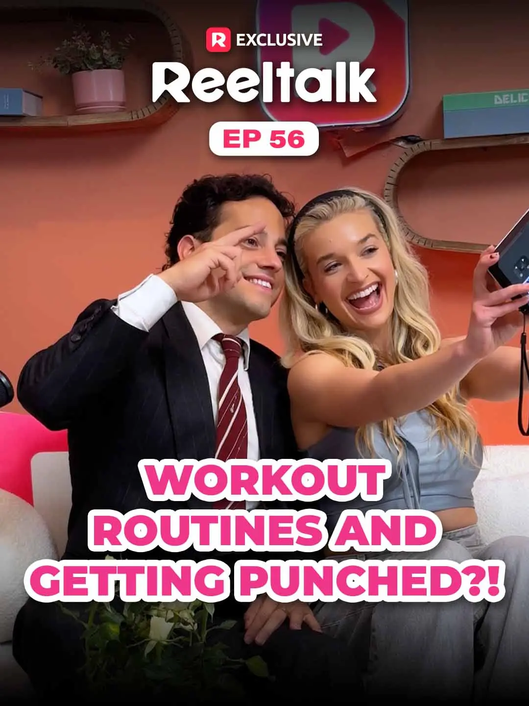Cover of the miniseries ReelTalk EP 56-Workout Routines and Getting Punched?!