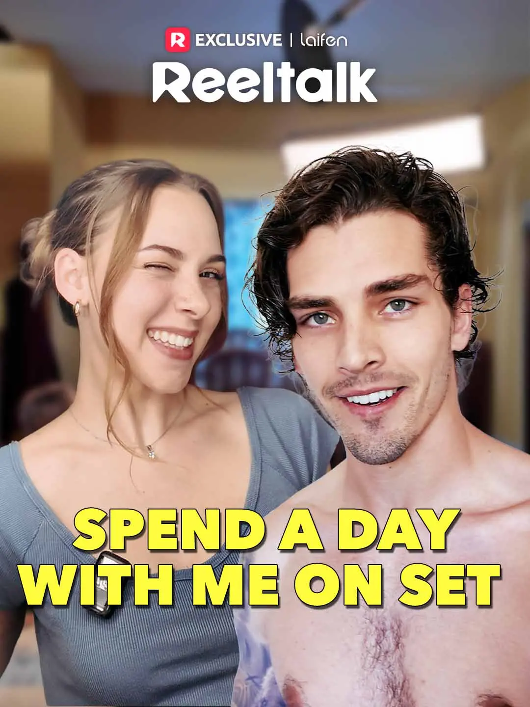 Cover of the miniseries ReelTalk EP 60-Spend a Day with Me on Set