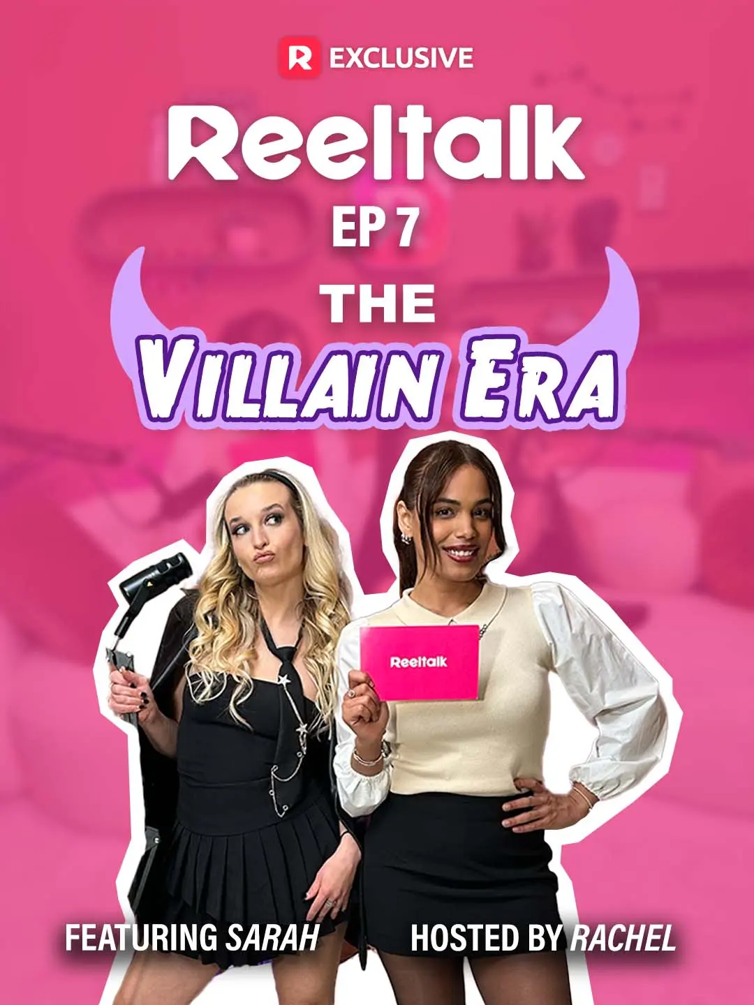 Cover of the miniseries ReelTalk EP7- The Villain Era