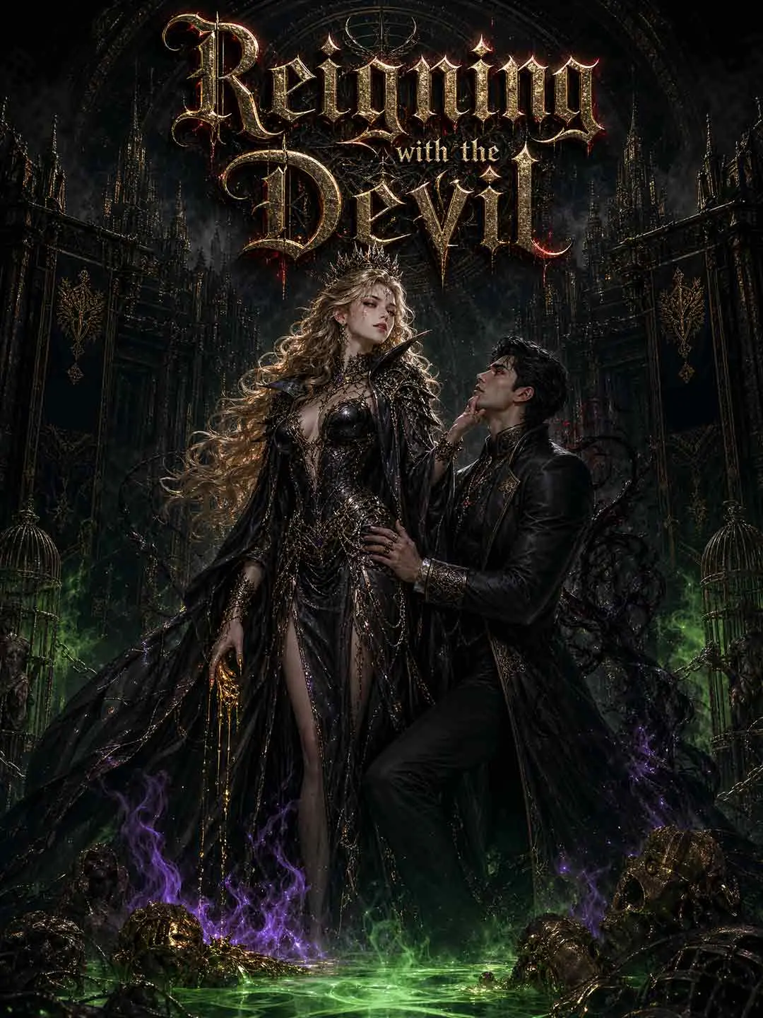 Cover of the miniseries Reigning with the Devil