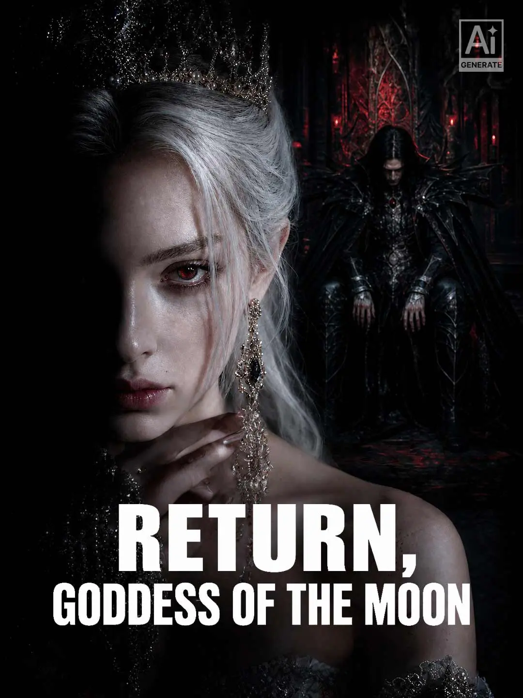 Cover of the miniseries Return,Goddess of the Moon