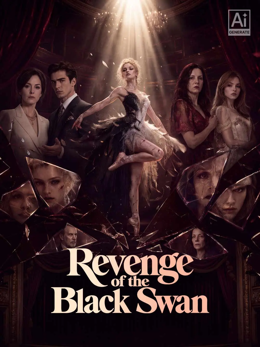Cover of the miniseries Revenge of the Black Swan