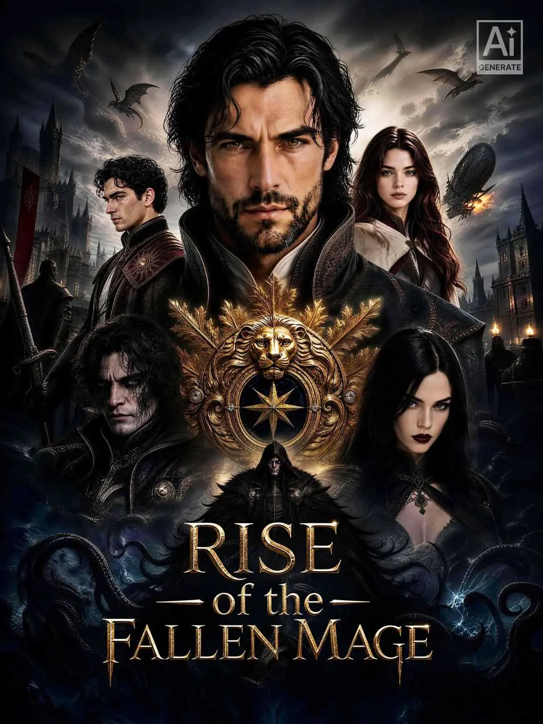 Cover of the miniseries Rise of the Fallen Mage