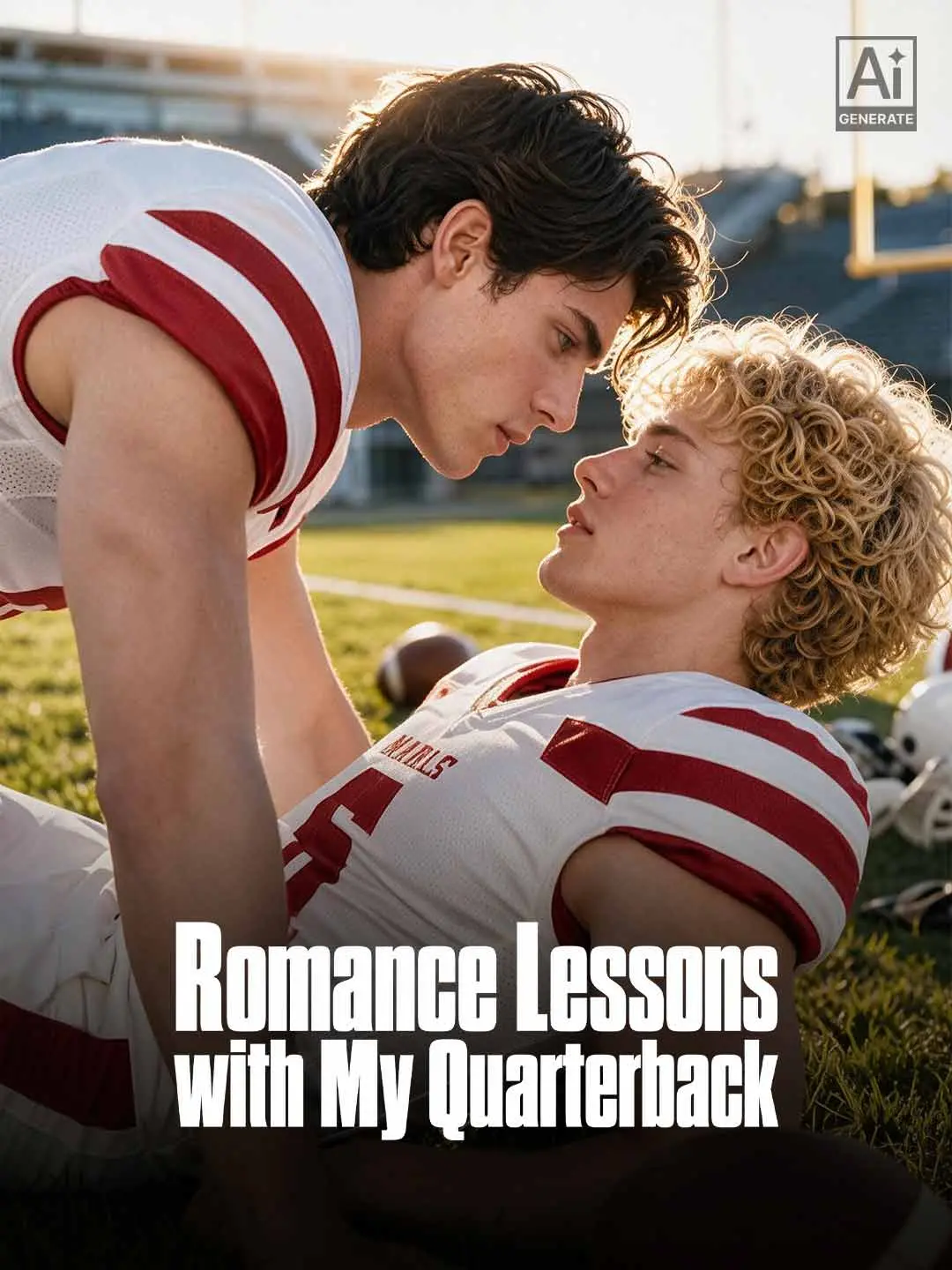 Cover of the miniseries Romance Lessons with My Quarterback