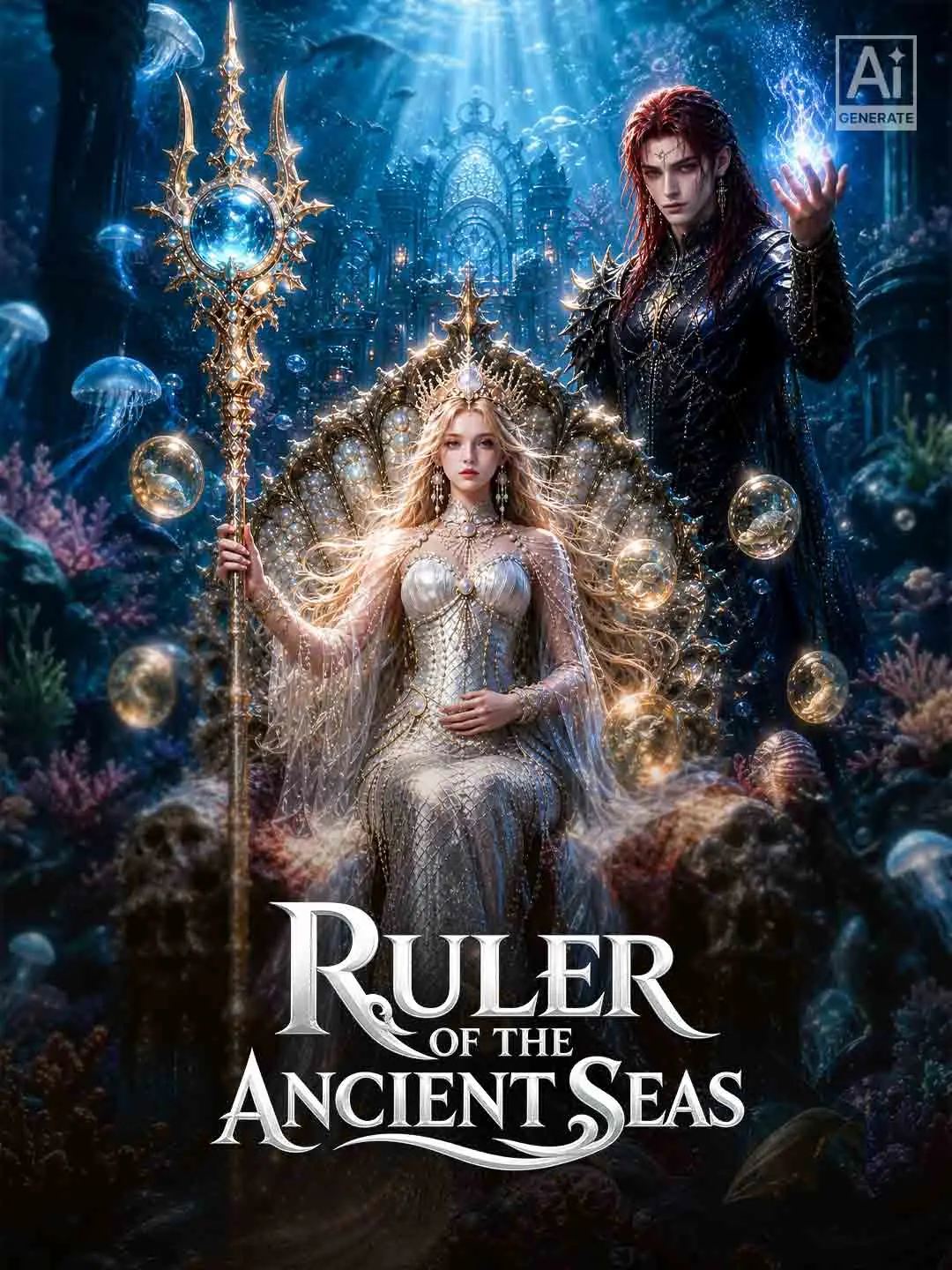 Cover of the miniseries Ruler of the Ancient Seas