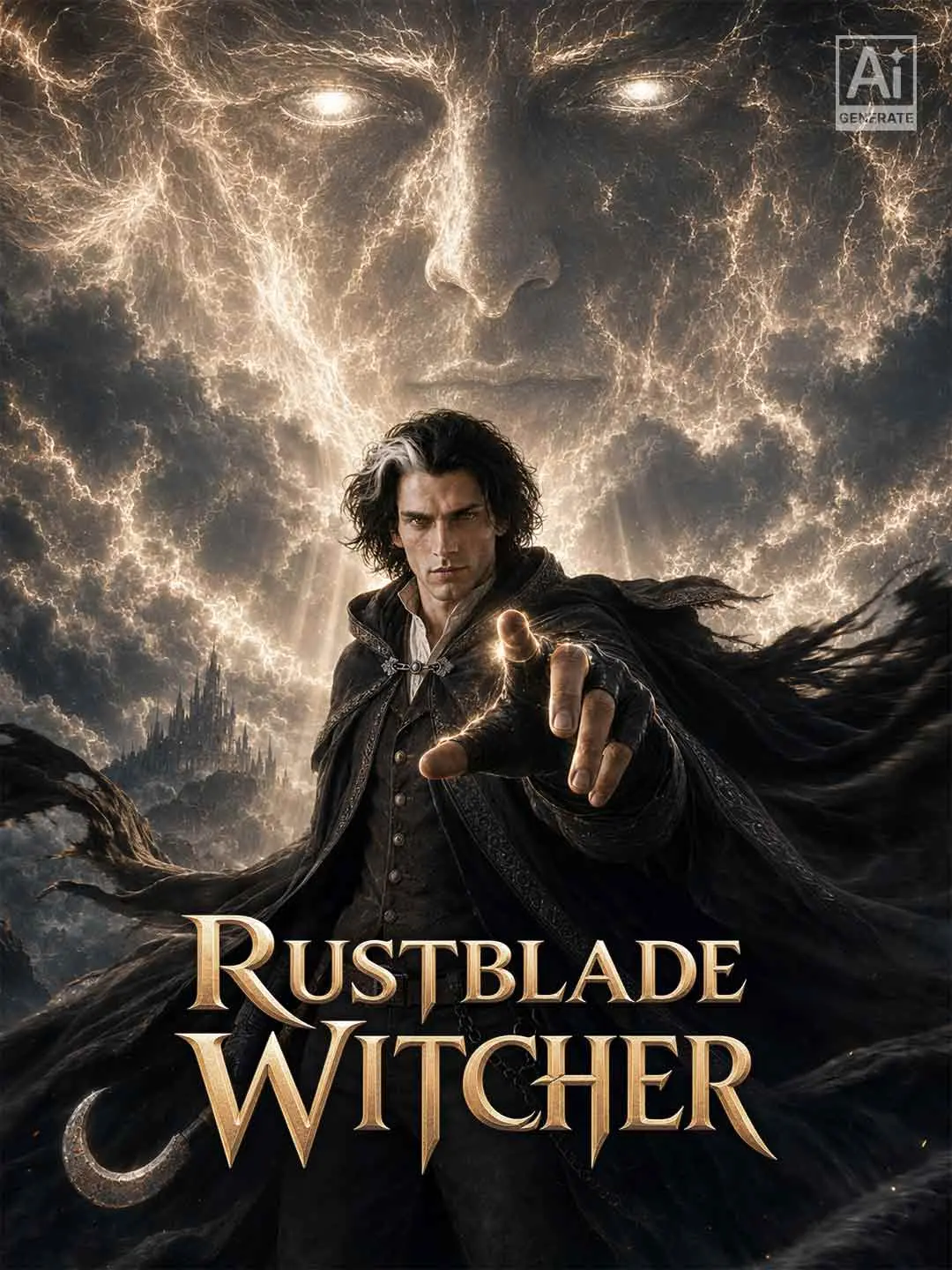 Cover of the miniseries Rustblade Witcher