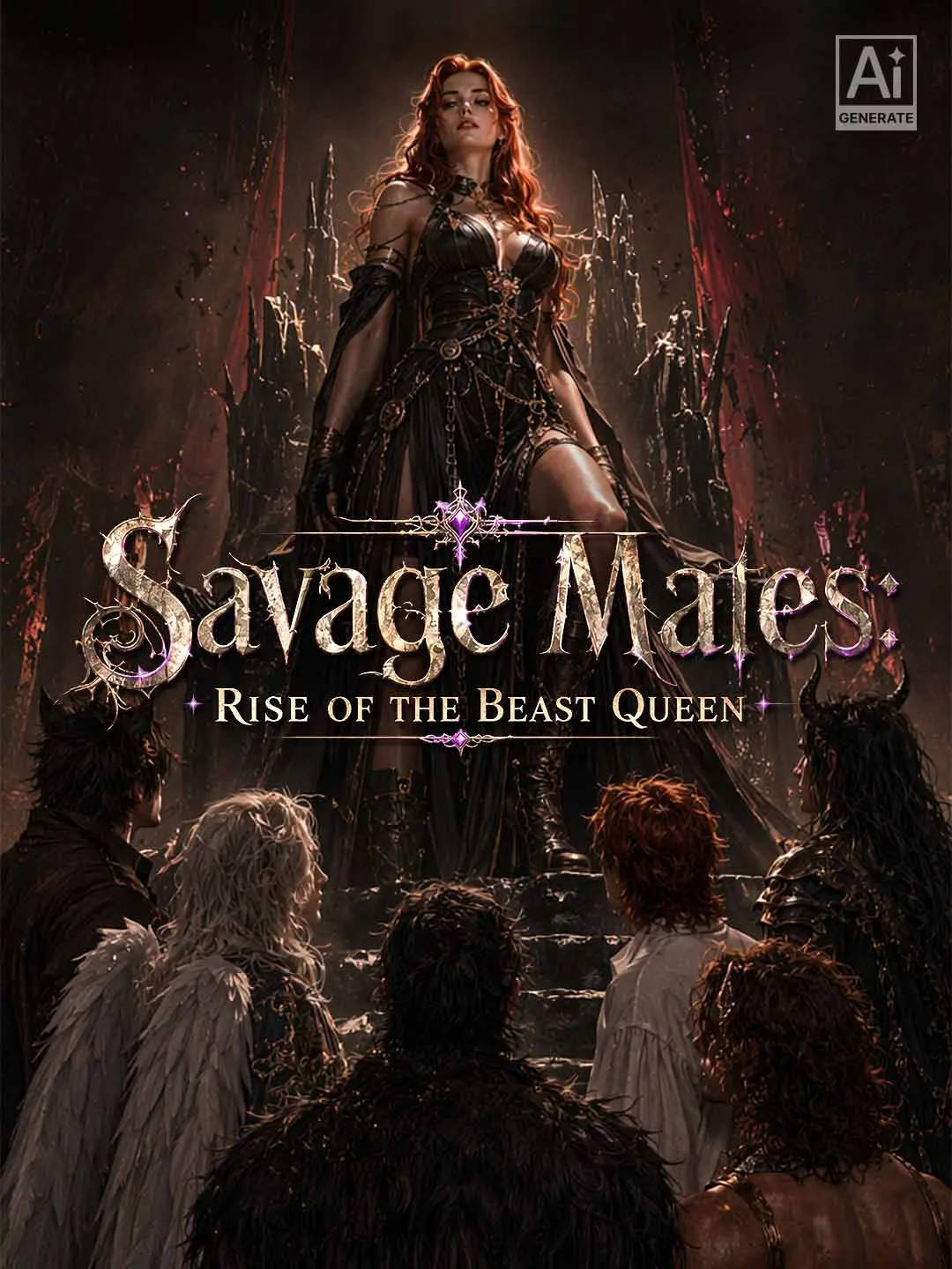 Cover of the miniseries Savage Mates: Rise of the Beast Queen