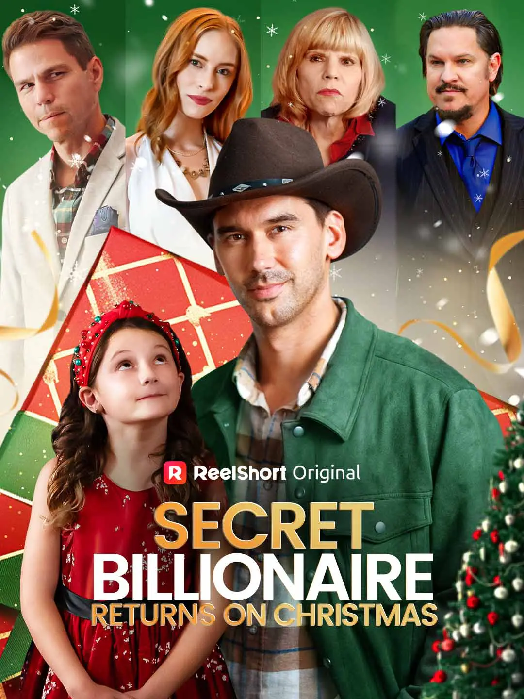 Cover of the miniseries Secret Billionaire Returns on Christmas