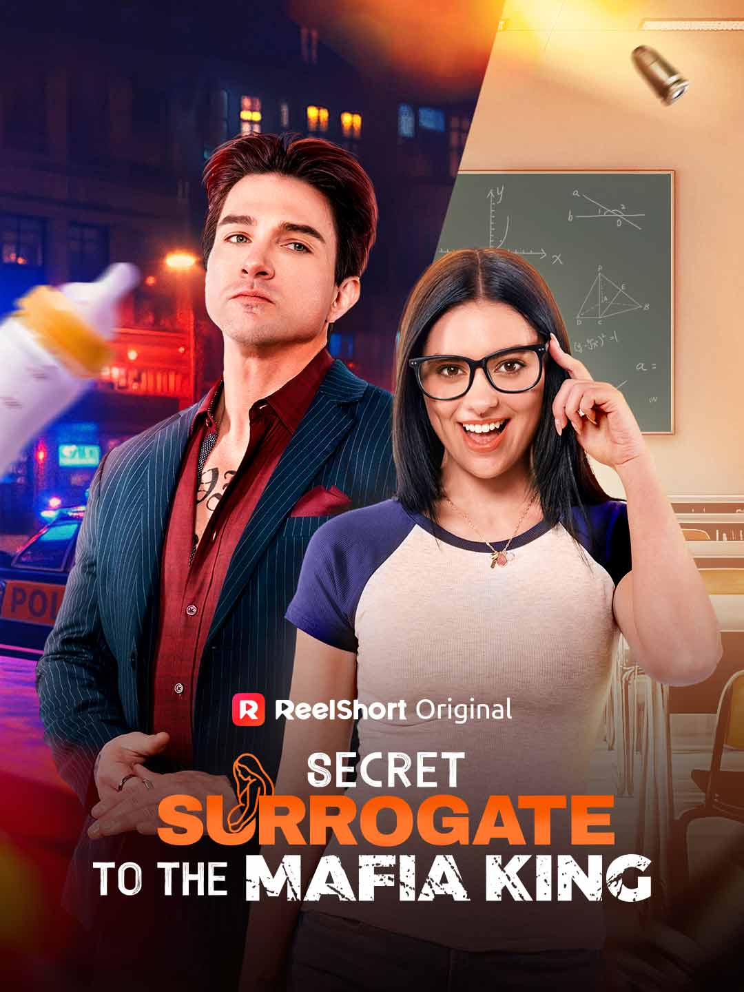 Cover of the miniseries Secret Surrogate to the Mafia King