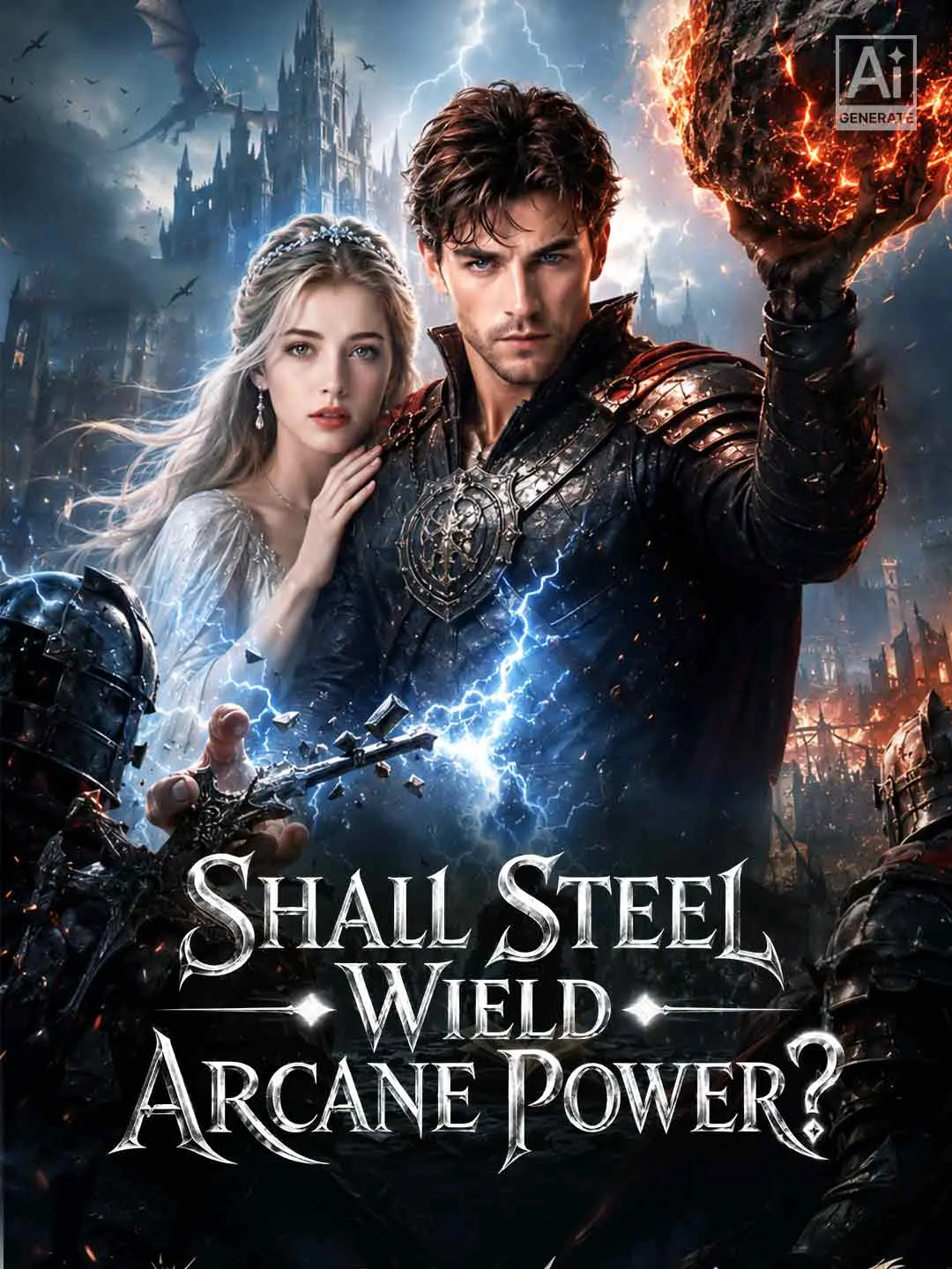 Cover of the miniseries Shall Steel Wield Arcane Power?