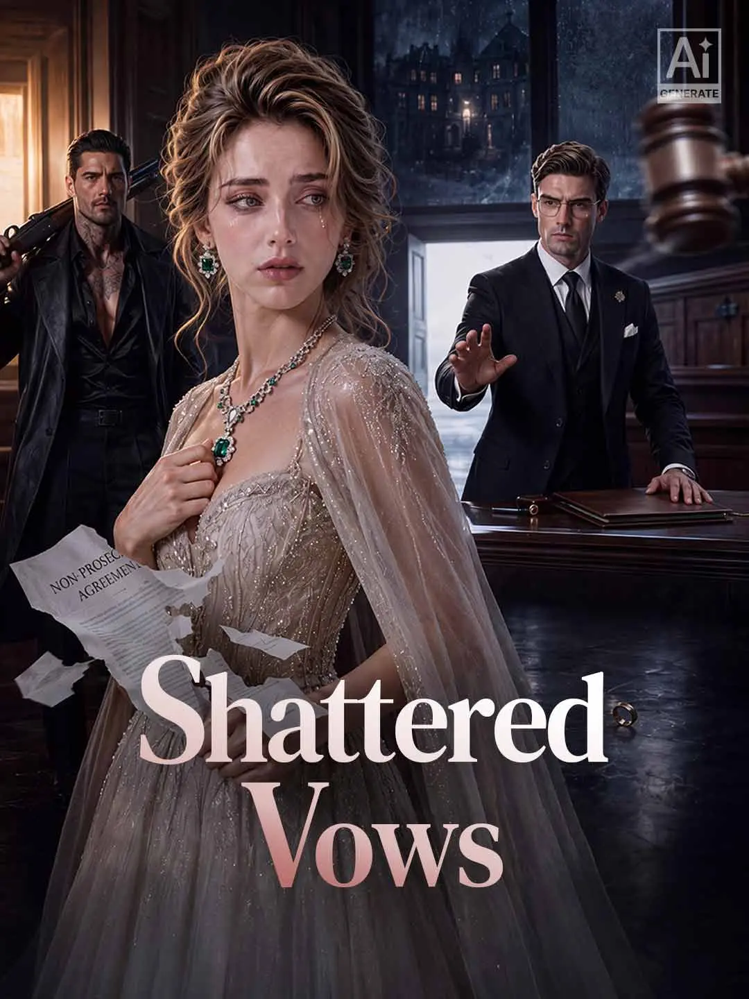 Cover of the miniseries Shattered Vows