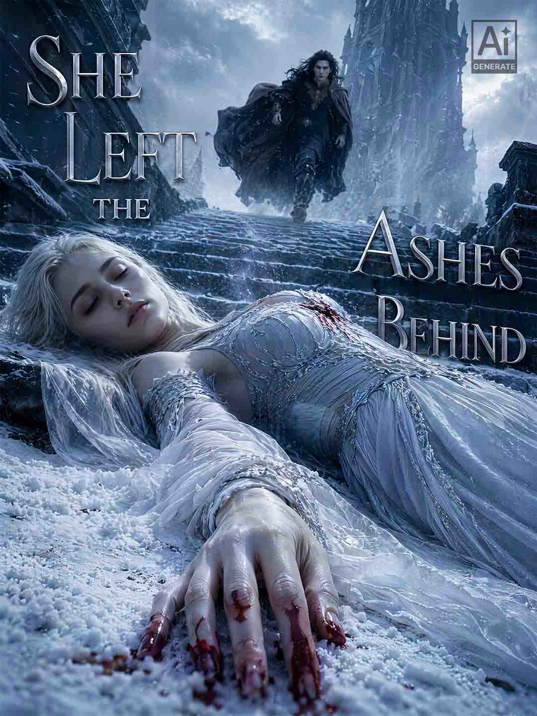 Cover of the miniseries She Left The Ashes Behind