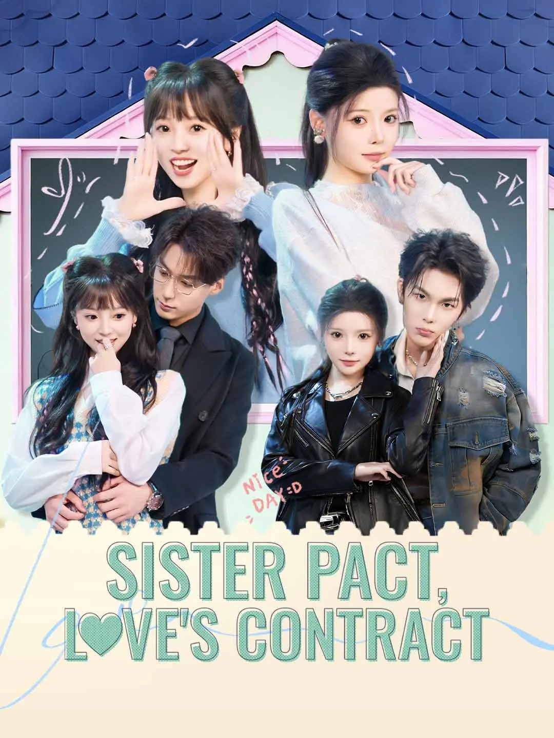Cover of the miniseries Sister Pact, Love's Contract