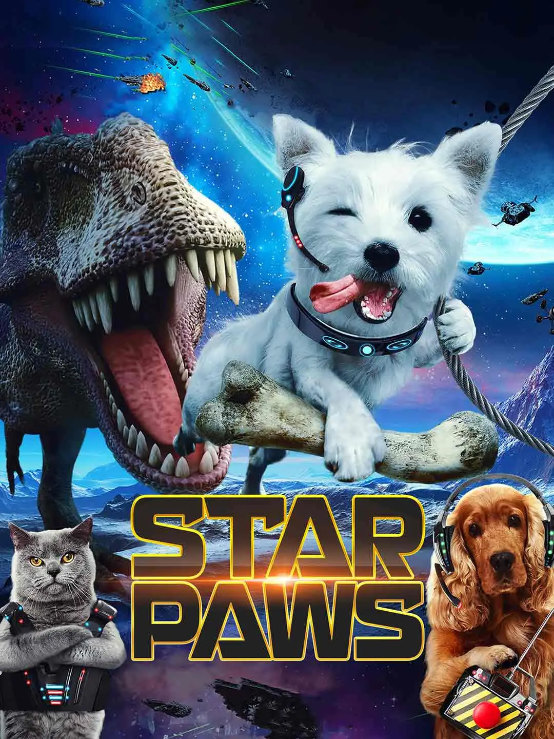 Cover of the miniseries Star Paws
