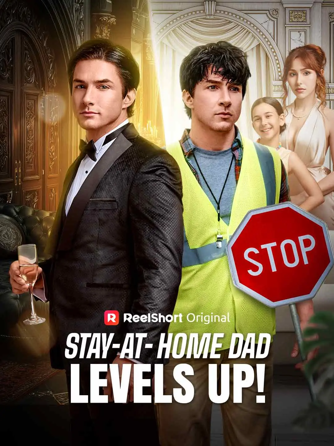 Cover of the miniseries Stay-at-Home Dad Levels Up