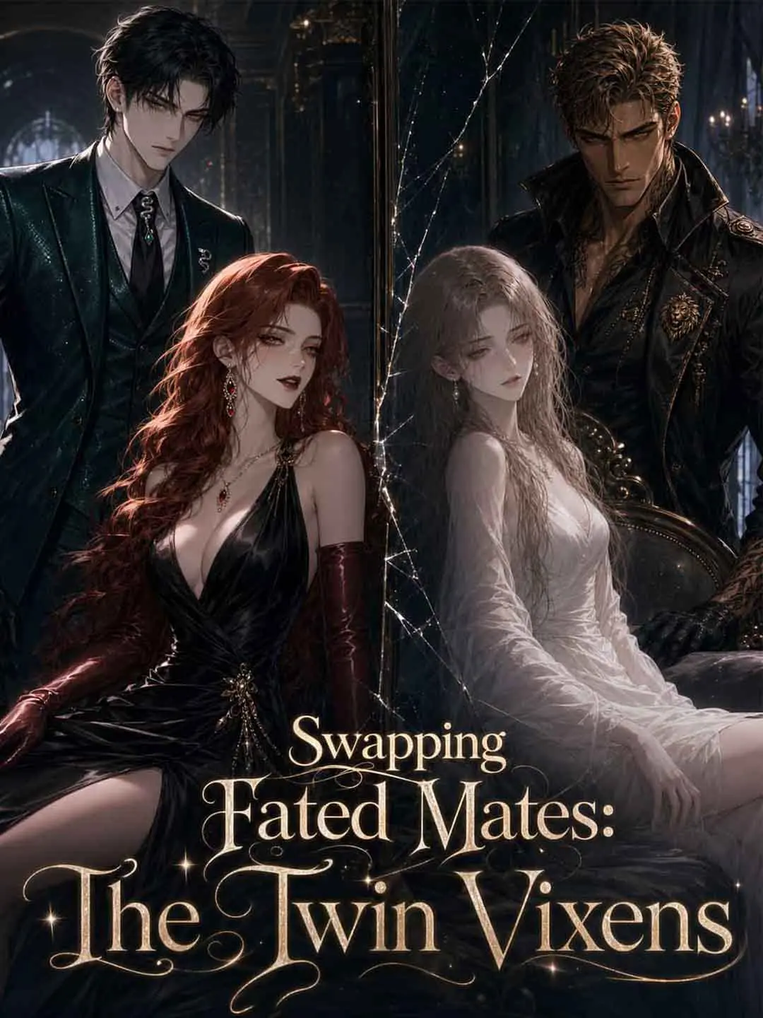 Cover of the miniseries Swapping Fated Mates: The Twin Vixens