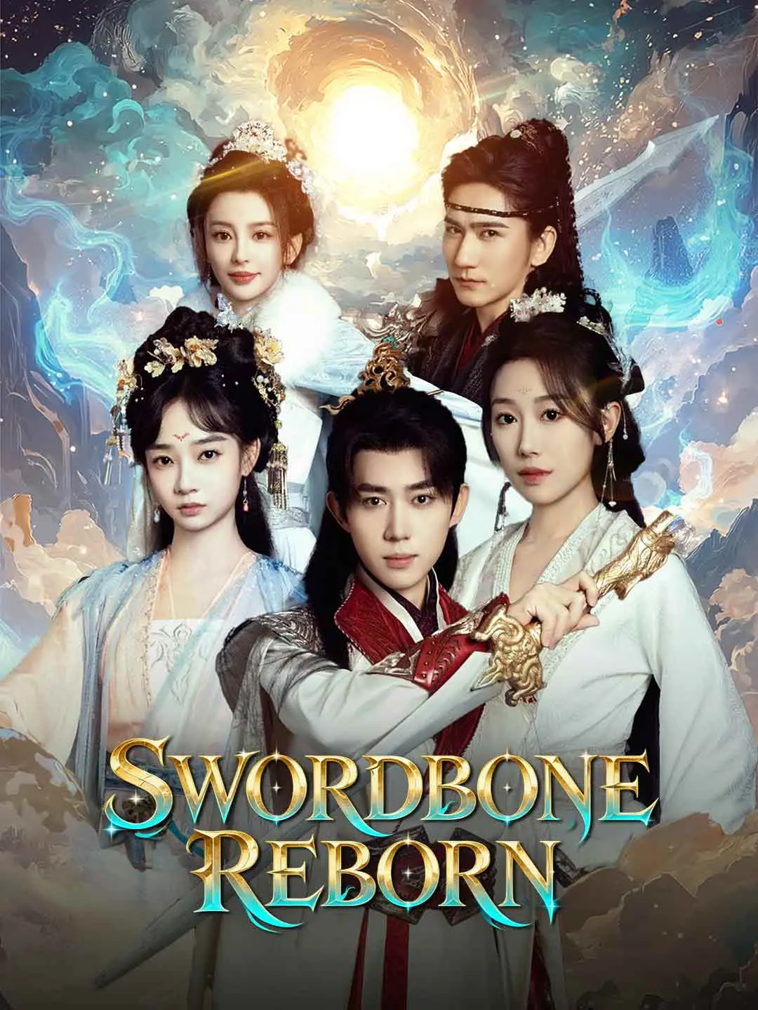 Cover of the miniseries Swordbone Reborn