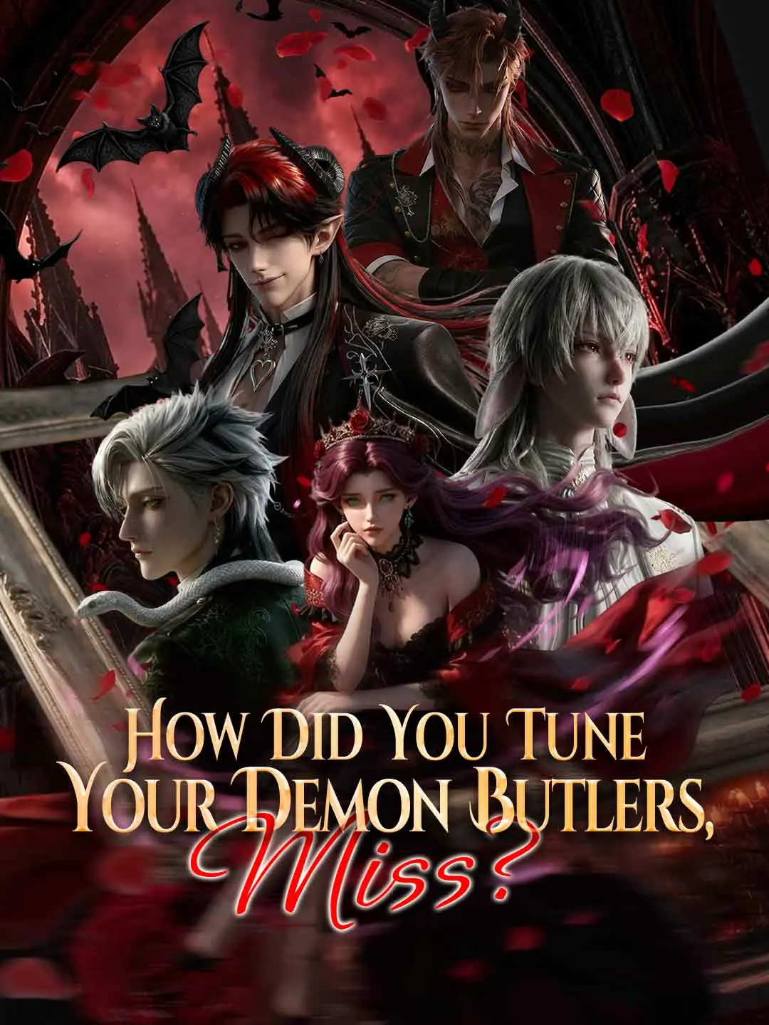 Cover of the miniseries Taming the Demon Butlers