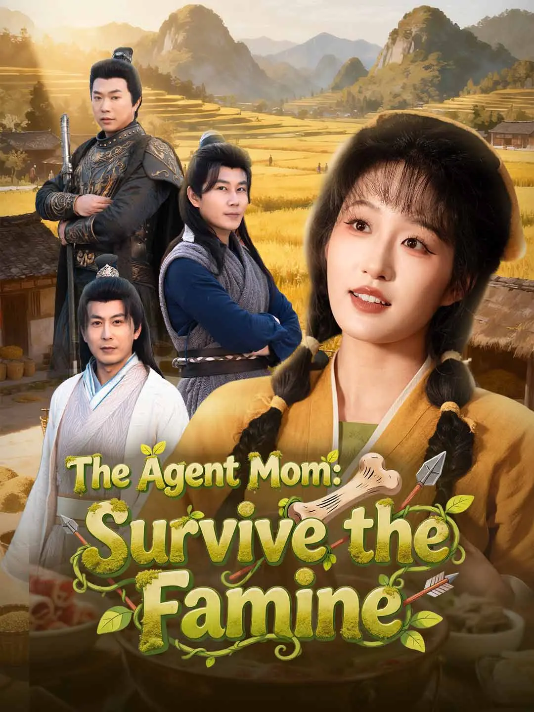 Cover of the miniseries The Agent Mom: Survive the Famine