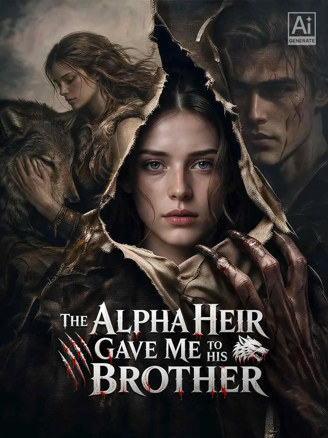 Cover of the miniseries The Alpha Heir Gave Me to His Brother