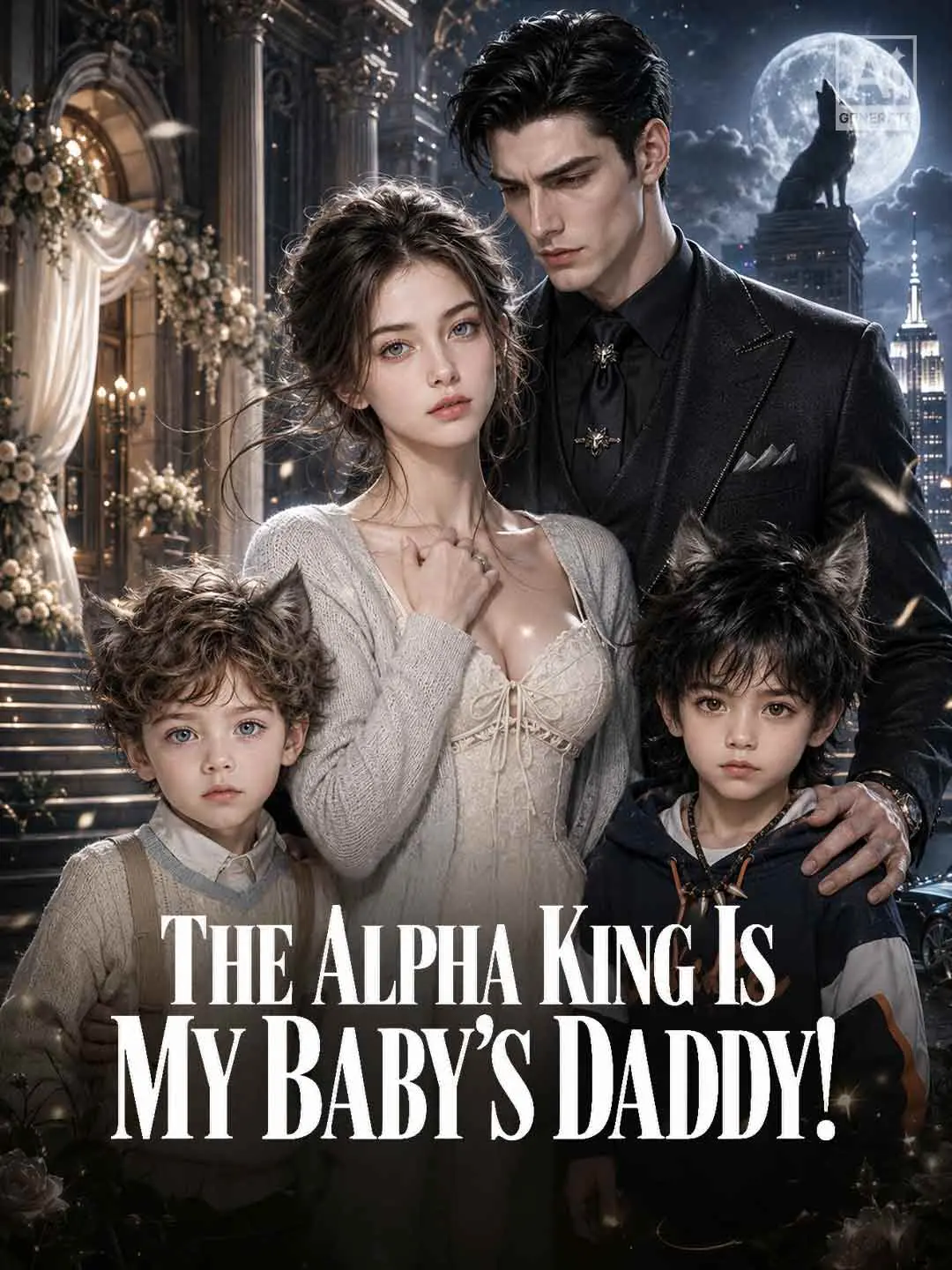 Cover of the miniseries The Alpha King Is My Baby’s Daddy!