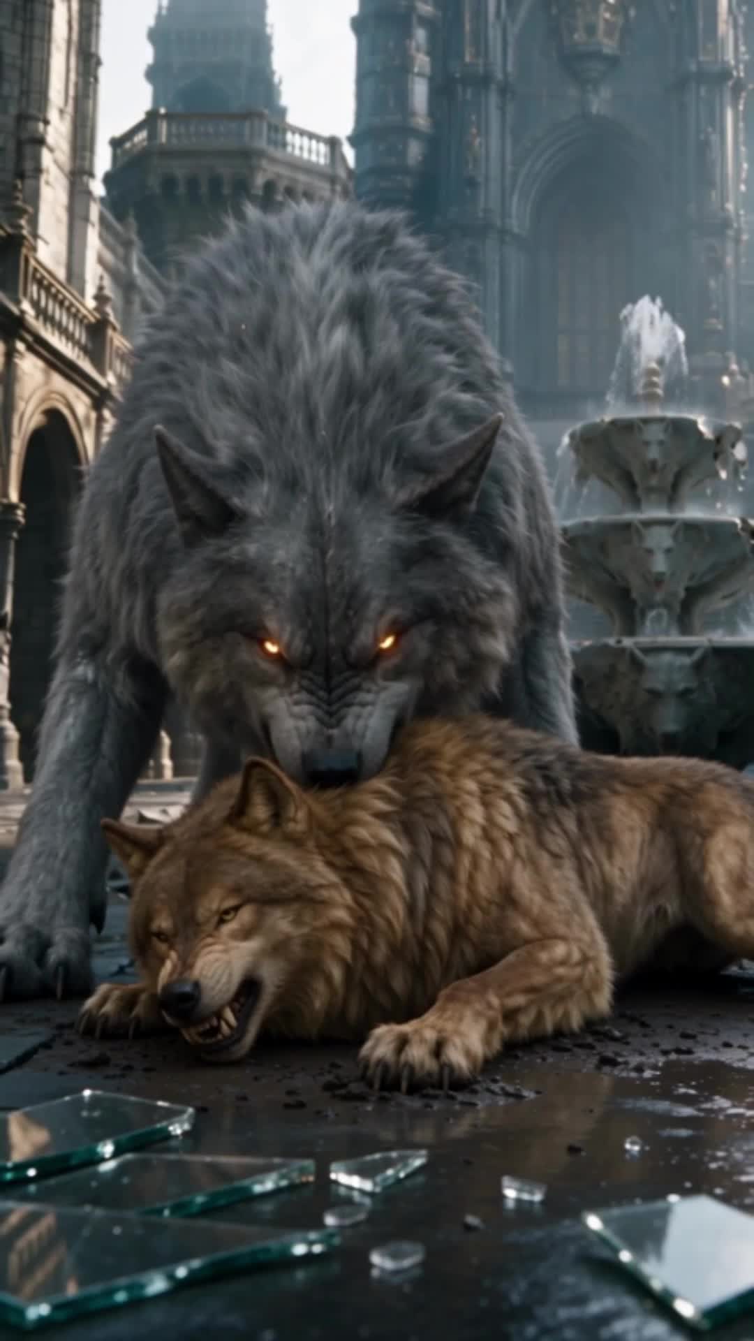 Episode 55 of The Alpha King Sold Me to the War God