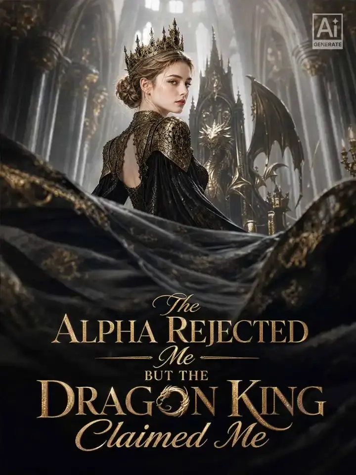 Cover of the miniseries The Alpha Rejected Me, But the Dragon King Claimed Me