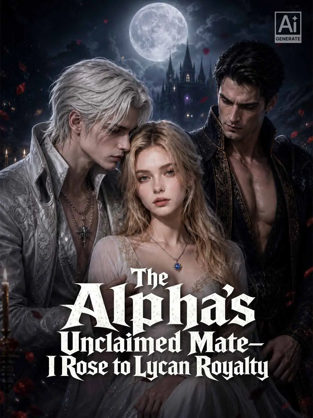 Cover of the miniseries The Alpha's Unclaimed Mate—I Rose to Lycan Royalty